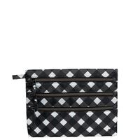 GINGHAM BLACK