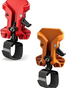 Quick Release Belt Clip Double Locks Buckle Compact Practical Waist Hanging Self Locking for Drivers Electrician Screwdrivers