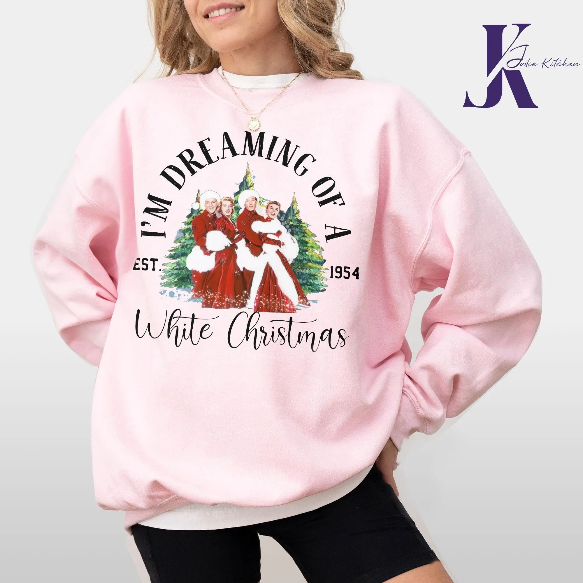 White Christmas Movie 1954 Sweatshirt, Christmas Movie Shirt, I'm Dreaming of a White Christmas Sweatshirts, Haynes Sisters Hoodie, Wallace and Davis