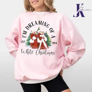 White Christmas Movie 1954 Sweatshirt, Christmas Movie Shirt, I'm Dreaming of a White Christmas Sweatshirts, Haynes Sisters Hoodie, Wallace and Davis