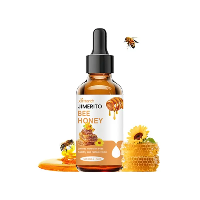 Ximonth Jimerito Honey For Eyes, Refreshing, Moisturizing And Soothing Eye Drops For Dry And Astringent Eyes