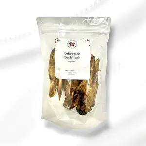 Dehydrated Duck Head Dog Treats / Dog Chews - single ingredient, dogtreats for dogs
