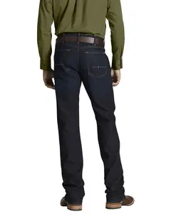 Ariat Men's M5 Rebar Dark Wash Low Rise Straight Work Jeans - 10016223