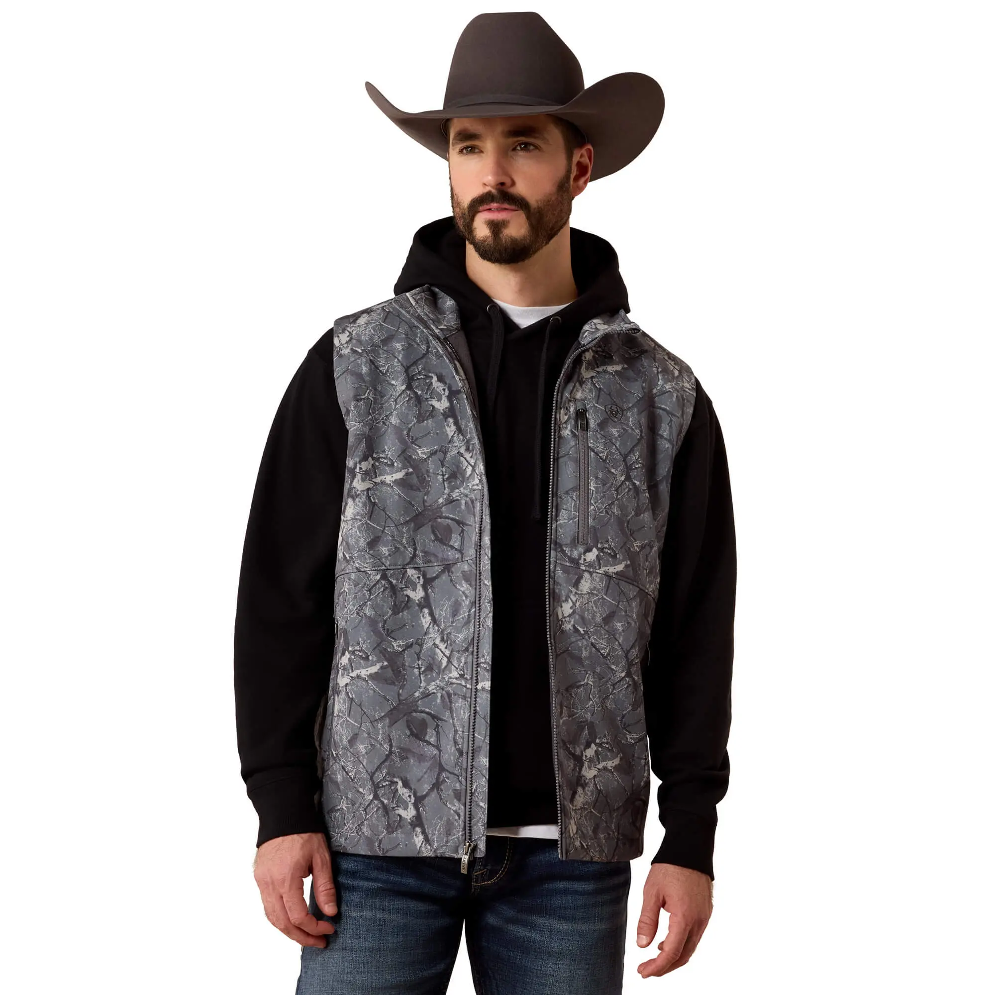 Men's Logo Softshell Vest