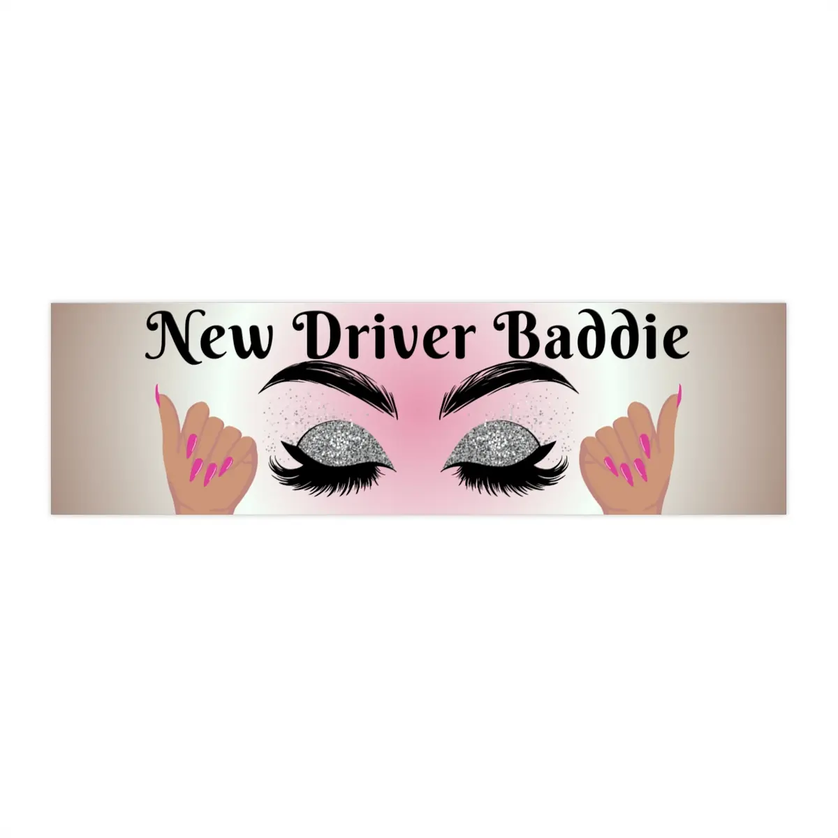 Baddie Bumper Sticker