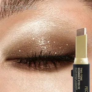 Eyeshadow Stick Highlight Shadow Stick,Dual-Color Gradient Eyeshadow Stick,Beginner-Friendly, Day-to-Night Eye Makeover Essential