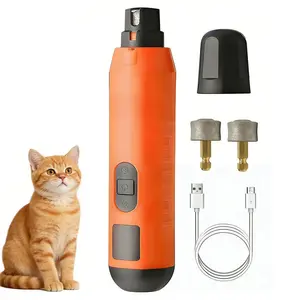 Heusom Silent Groom Pro Nails Grinder, Heusom Dog Nails Trimmer, Rechargeable USB