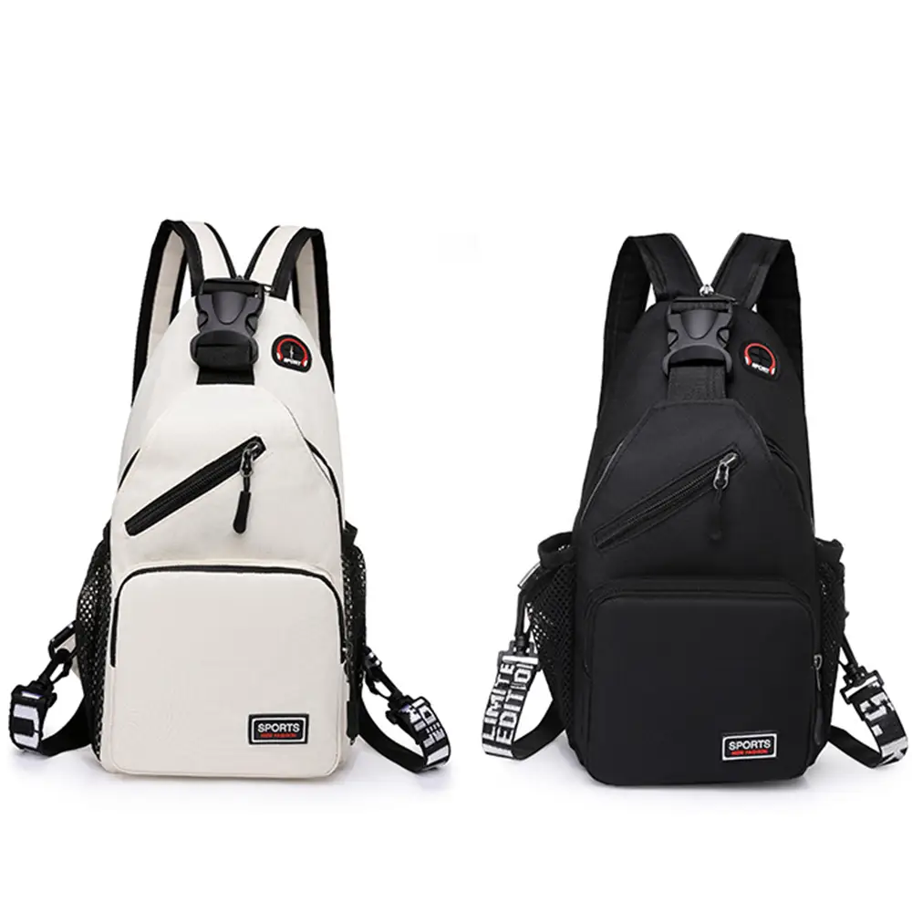 INNENS Nylon Sling Bag for Men Women, Crossbody Backpack Shoulder Casual Rucksack Daypack For Hiking Camping Outdoor Trip