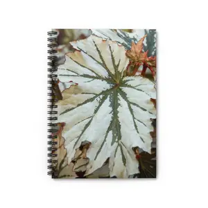 Begonia Looking Glass Spiral Notebook — Ruled Journal