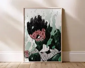 Rock Lee Print Poster Umframed