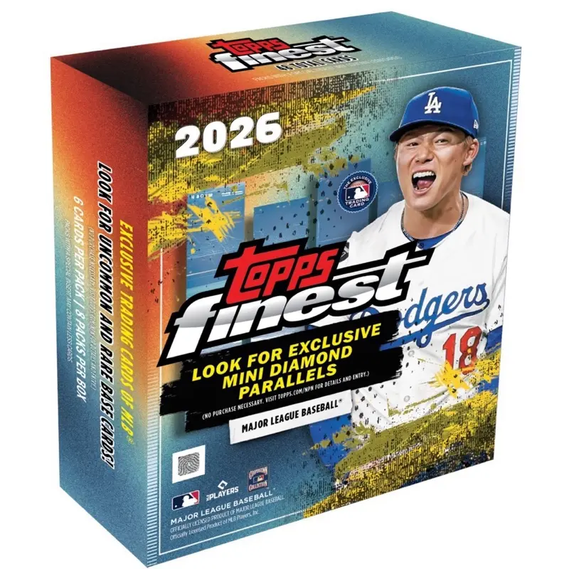 2026 Topps Finest Baseball Mega Box