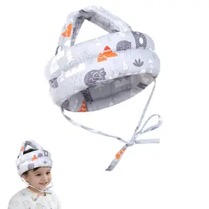 Baby Safety Collision Helmet, Adjustable Protective Head Cover, Washable Soft Cushion hat,Safe and Breathable, Unisex