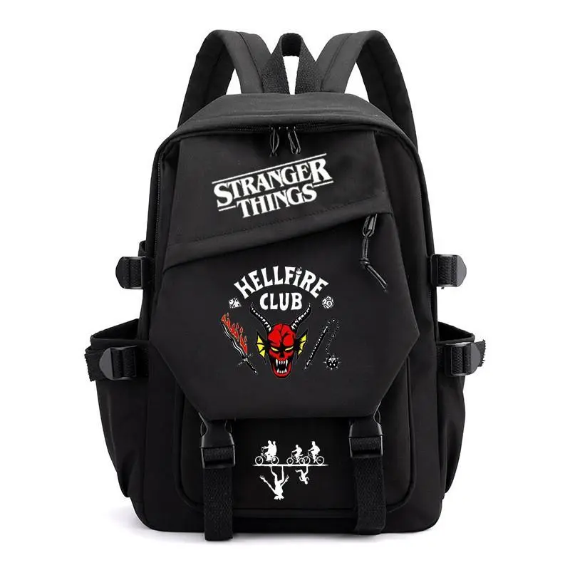 Hot Item Stranger Things Printed Backpack Teen School Bag for gift