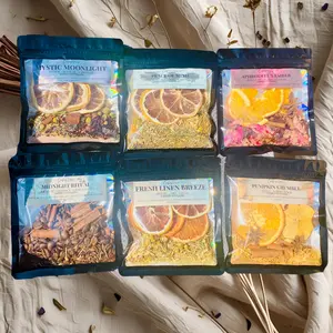 Handcrafted Simmer Potpourri | Natural Botanical Home Fragrance | Cozy & Clean Aromatic Blends