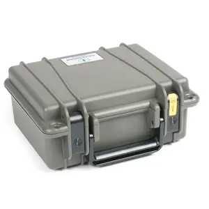 212 MAIN Seahorse 300 Portable Tool Case - Gunmetal Gray Tool Boxes with Handle, Equipment Storage, Masterlock-Compatible Padlock Holes