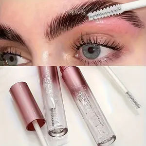 3D Shaping Eyebrow Setting Gel Long Lasting Natural Makeup Waterproof Smudgeproof Clear Brow Gel Quick Drying Shape With Brush Head SummerVibes Cosmetic