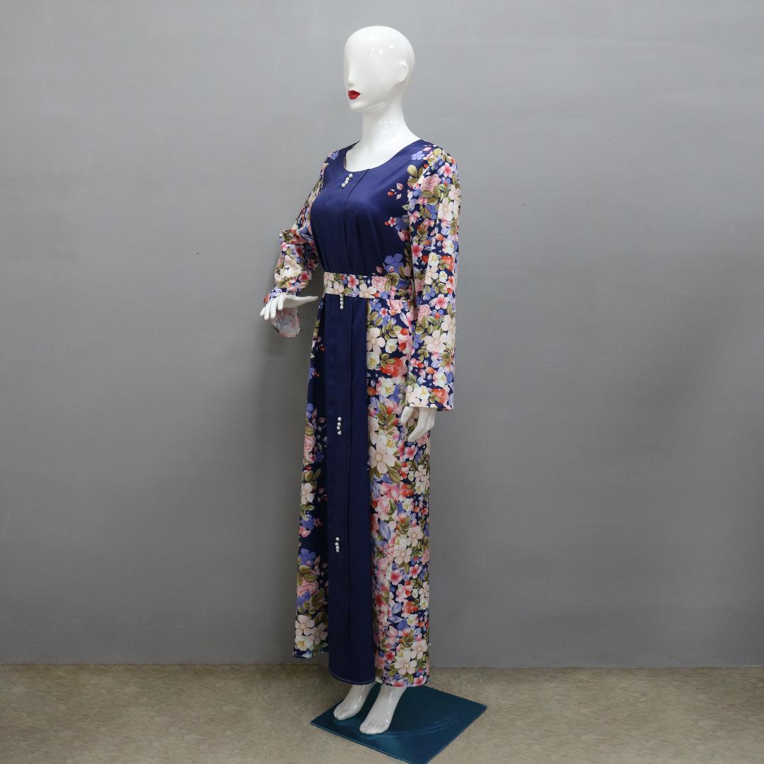 Elegant Muslim Maxi Dress – Modest Middle Eastern Fashion