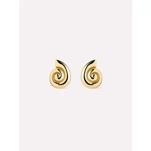 Gold Stud Earrings - Ariel Studs