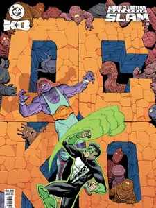 DC Comics DC K.O Green Lantern Galactic Slam #1 Cover C Ethan Young Variant Featuring Kyle Rayner & Cosmic Reinforcements Wrestling Federation