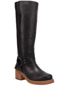 Dingo Women's Women'S Casbah Tall Fashion Boot Round Toe - Di2292-Blk