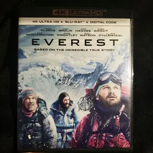 Everest 4K Ultra HD movie with Blu-ray Disc