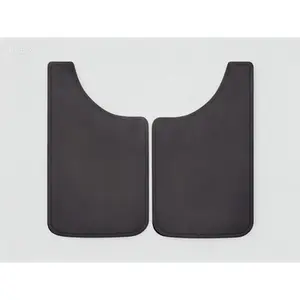 Easy Fit Mud Guards for Ford Vehicles 11x19 Inch Set of 2 Black No Drilling Required All-Weather Protection