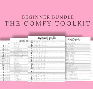 Calligraphy Practice Workbook