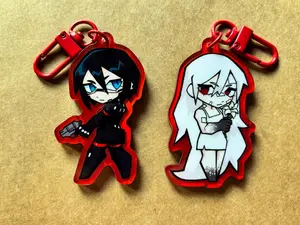 Elster and Ariane Acrylic Keychain, Great For Daily Use Or As Thoughtful Little Gifts For Your Friends And Yourself