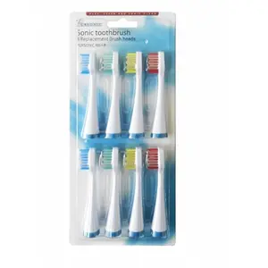 Pursonic   - 8 Pack Replacement Brush Heads for S450-S400-S600