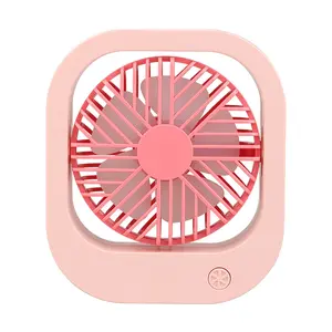 Minimalist style desktop fan, USB portable high-power mini fan for student dormitories and office desks