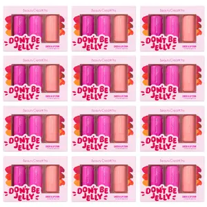 Sets Tinte para Mejillas y Labios Don'T Be Jelly Beauty Creations - Venta al por Mayor 12 Sets (DBJ-SET)