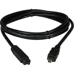 QVS  15 ft. 9-Pin to 4-Pin 800Mbps Firewire Cable