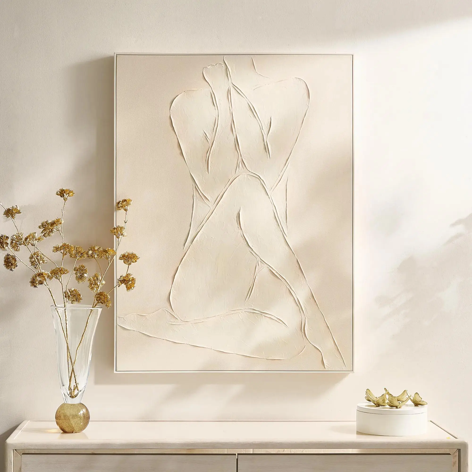 Z Gallerie In the Nude Artistic Artwork, Decorative Wall Art for Home Decor