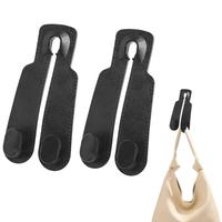 2 PCES Double Hooks - Black