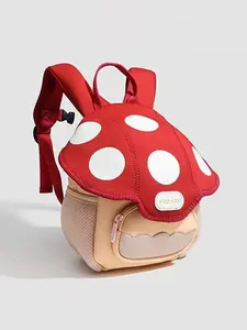 Niche design exquisite everyday casual joker backpack, personalized mushroom shape Yan value practical temperament backpack, three-dimensional cute and portable suitable for daily travel, shopping and dating.
