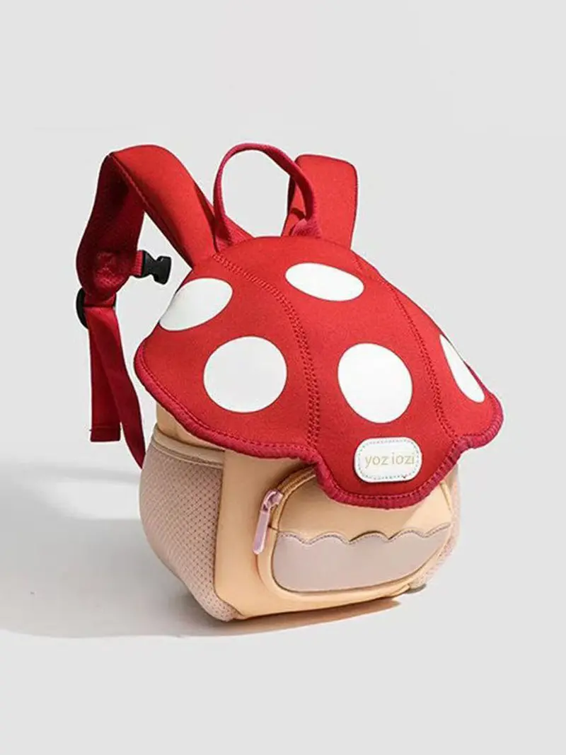 7806 Travel Backpack Purse Fashion Anti-theft Work Casual Mushroom Vintage Boho Mushrooms Laptop Backpack, Mushroomcore Backpack  main image 4