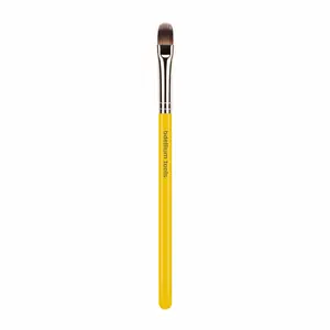 Bdellium Tools Professional Makeup Brush - Studio Series 936 Concealer - With Soft Synthetic Fibers, For Blending Concealer (Yellow, 1pc) Cosmetic Concealing Makeup Brush
