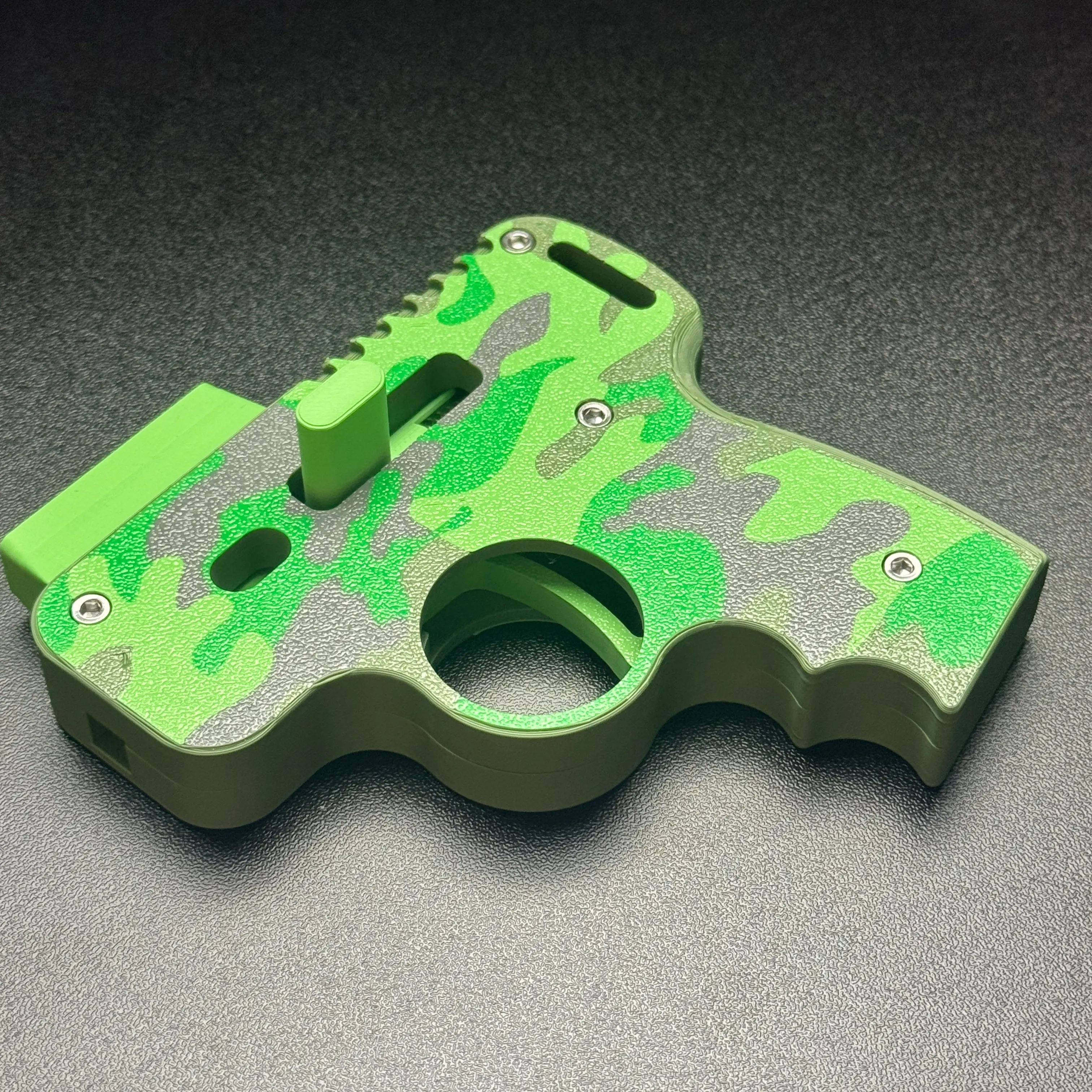 3D printed Tic Tac Gun 3.0 collectible gadget