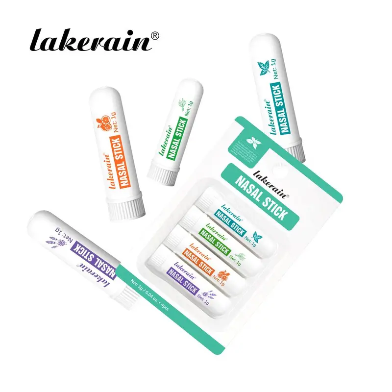 Mint Nasal Stick, 8 Counts/set Natural Mint Nasal Sticks for Breathing, Nasal Stick Inhaler, Nasal Care Product for Women & Men, Nasal Aid, Treatment