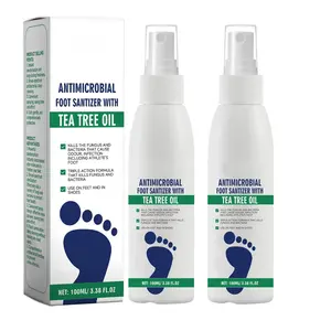 Tea Tree Oil Foot Spray for Athlete's Foot & Odor Control - Antibacterial, Moisturizing & Long-Lasting Deodorizer
