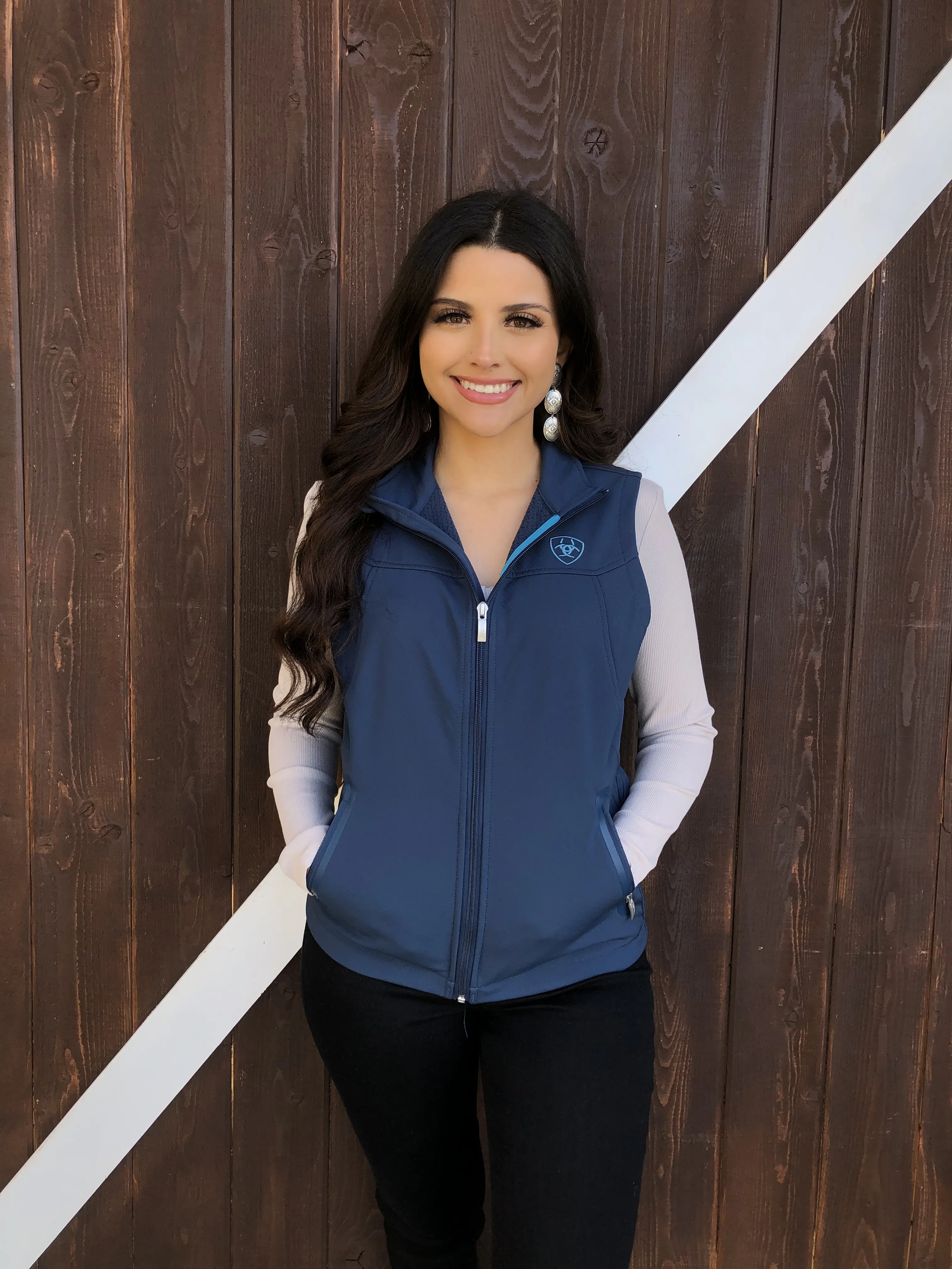ARIAT – New Team Softshell Vest ( DEEP PETROLEUM )
