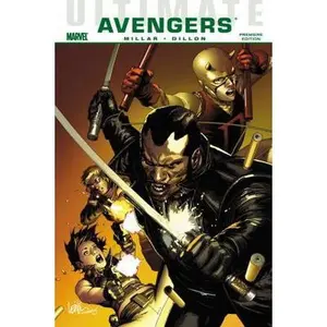 USED-Ultimate Comics Avengers: Blade Vs The Avengers by Mark Millar (Hardcover)