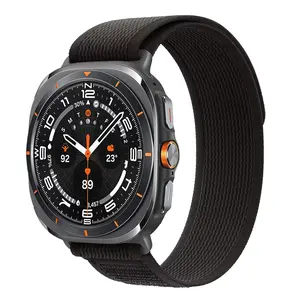 Galaxy Watch Ultra Bands,Trail Loop for Samsung Galaxy Watch Ultra Bands 47mm Men Women,One Click No Gap Fabric Band Nylon Sport Strap Breathable Wristbands for Galaxy Watch Ultra Bands