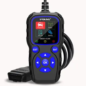 UDIAG New OBD2 Scanner Diagnostic Tool, CR720 Car Code Reader with Battery Voltage Tester Engine Fault Code Scan Tools Autos Free Lifetime Upgrade Auto Vehicle Automotive