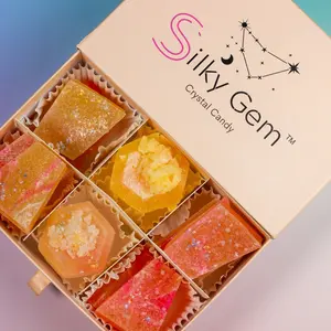 Peach Moonstone 10-Piece Crystal Candy Collection