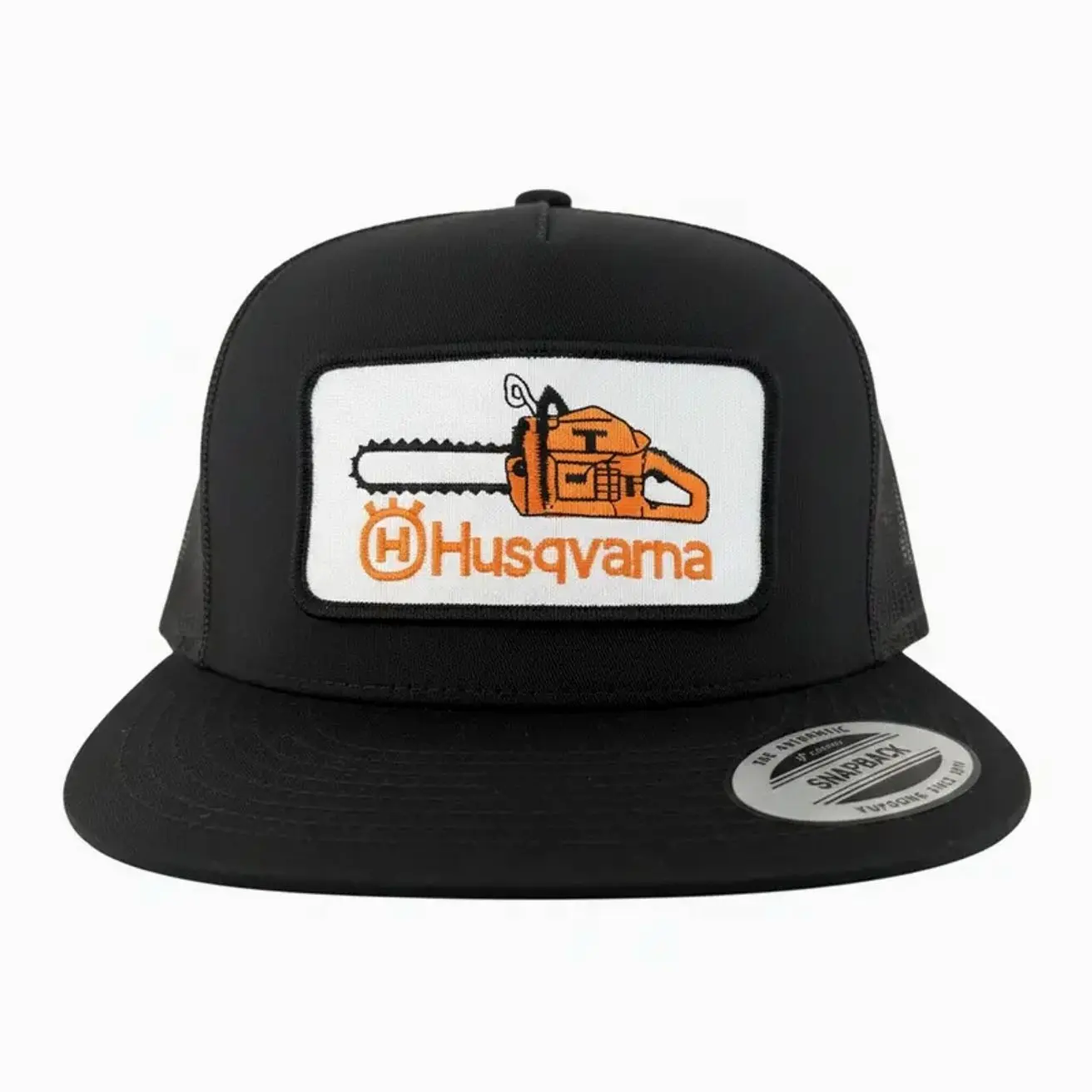 Husqvarna Embroidered Retro Hat Trucker Hat Many Colors Snapback Hat, Unisex Casual Street Style, Gift Idea For Her Him, Unisex Everyday Wear