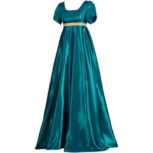 Kate Dress Jane Austen Regency Dress with Sash Victorian Tea Gown Dress for Women