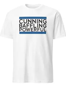 Addiction Recovery Apparel - Cunning Baffling Powerful Graphic T-Shirt - Premium Soft 100% Ring-Spun Cotton, Double-Stitched, True-to-Size Unisex Fit