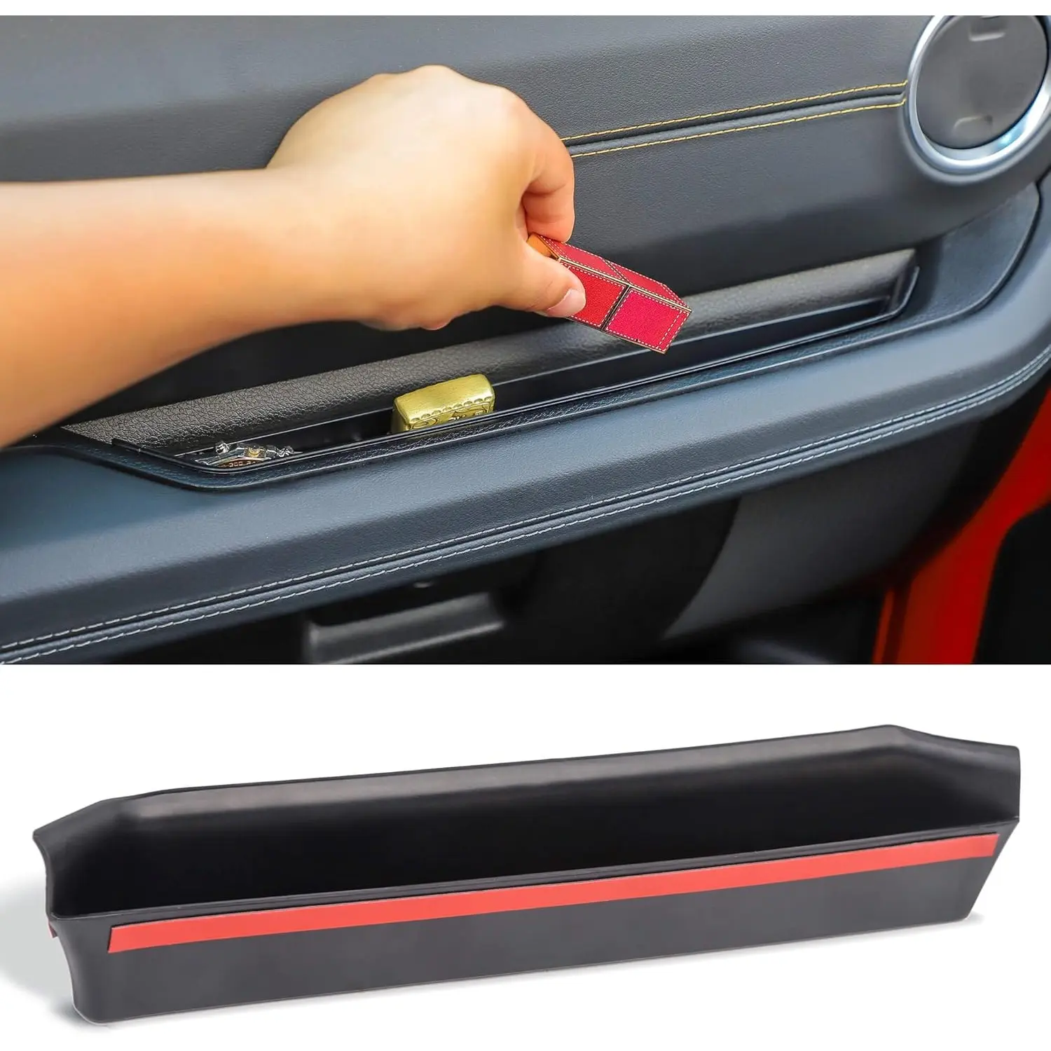 Grab Bar Tray for Jeep Wrangler (JL) & Jeep Gladiator (JT) Passenger Side GrabTray Storage Organizer Armrest Storage Tray Car Organizers and Storage Car Storage Organizer Car Organization Accessories Car Organization Supplies
