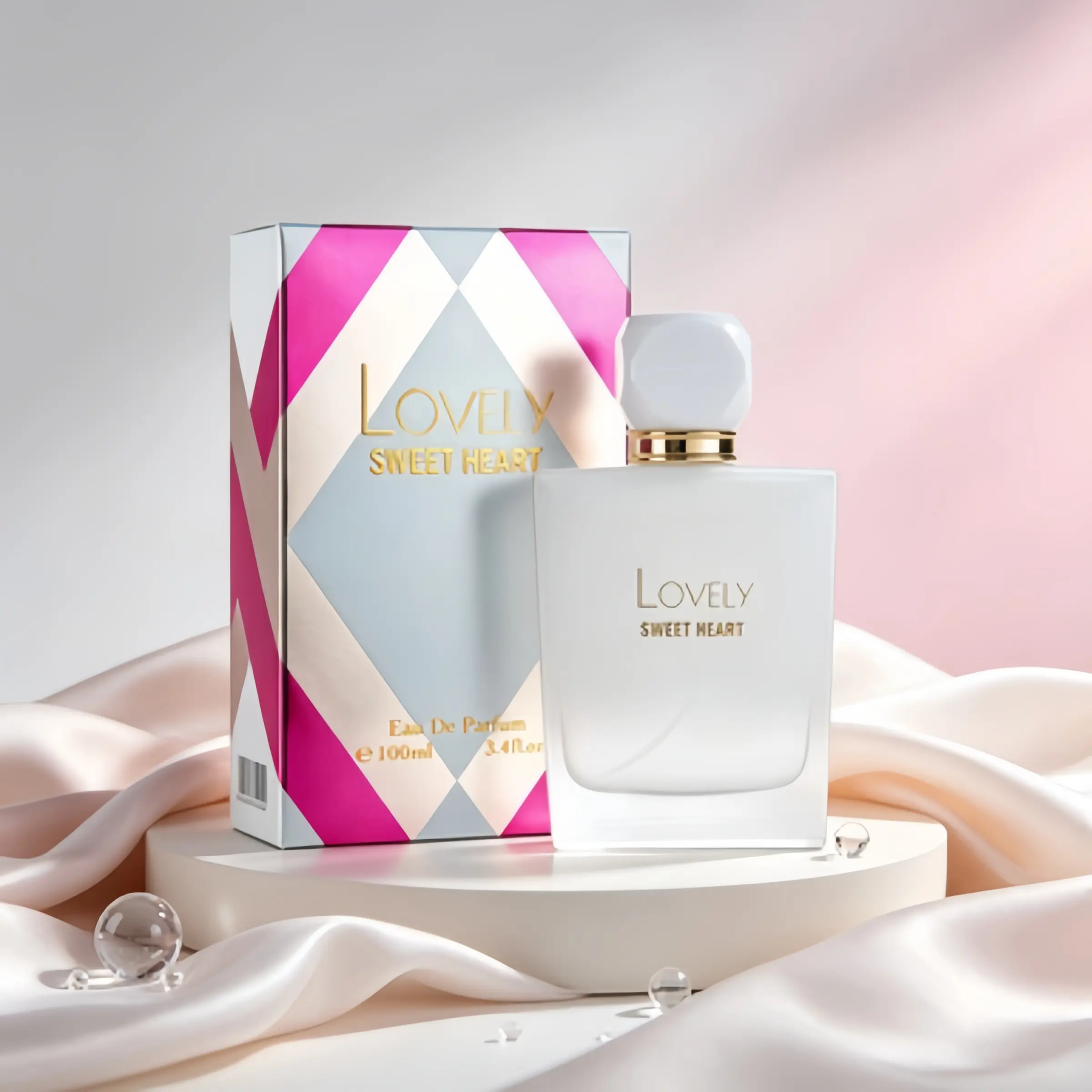 LOVELY SWEET HEART Unisex Perfume, LongLasting Natural Spray 100ml, Fruity Mossy Woody,Vanilla Perfumes for Women & Men, Elegant SoftRomantic Fresh Summer Fragrance, Perfect forDaily Commute, Date Night, Dinner & Travel, IdealHoliday Birthday Gift